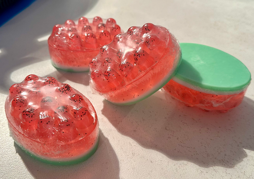 Handmade Glycerin Soap with Watermelon – Natural Freshness