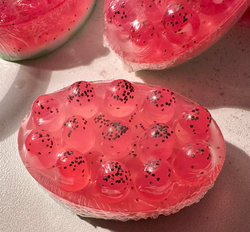 Handmade Glycerin Soap with Watermelon – Natural Freshness