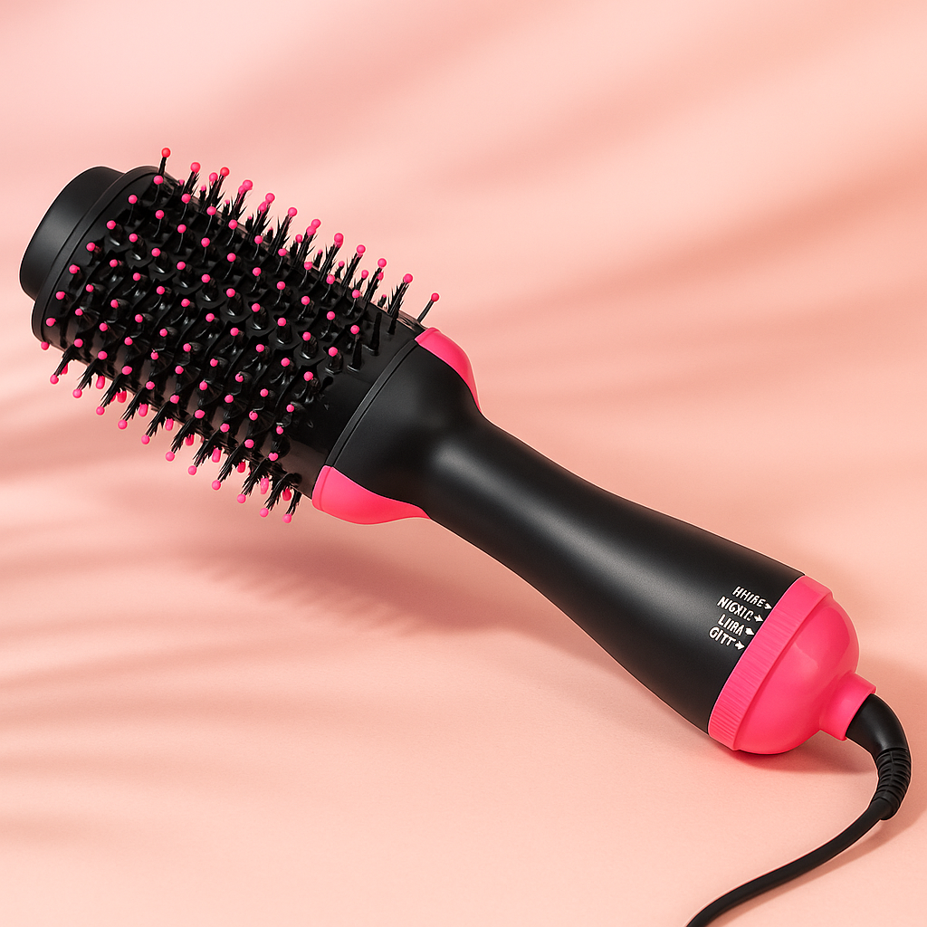 Professional 3-in-1 Dryer Brush with Ionic Technology