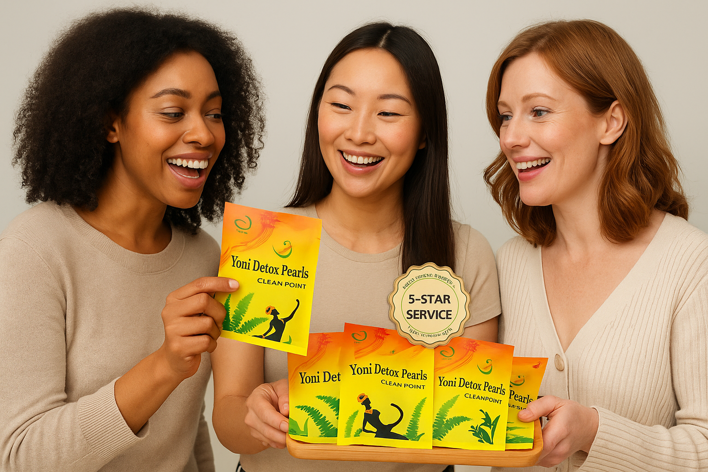 5-Pack Yoni Detox Pearls – Natural Feminine Cleansing | Herbal Vaginal Detox and Intimate Balance