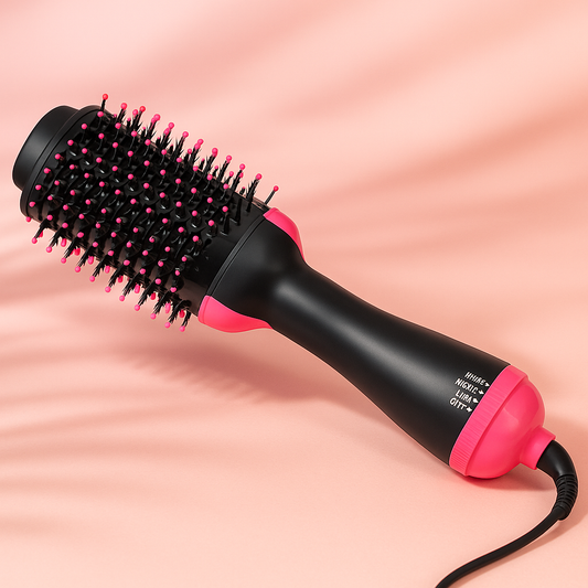 Professional 3-in-1 Dryer Brush with Ionic Technology